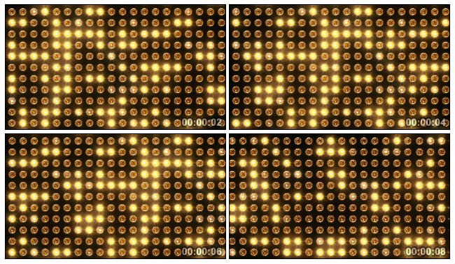金光闪闪Led炫光视频素材