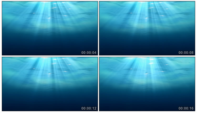 海洋水面阳光照射视频素材