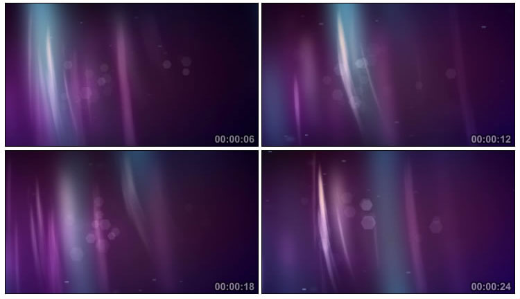 紫色光带光斑光点粒子视频素材