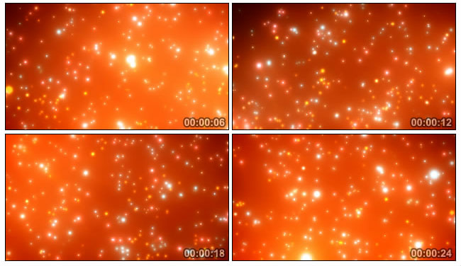 超炫动态光点粒子Led视频素材