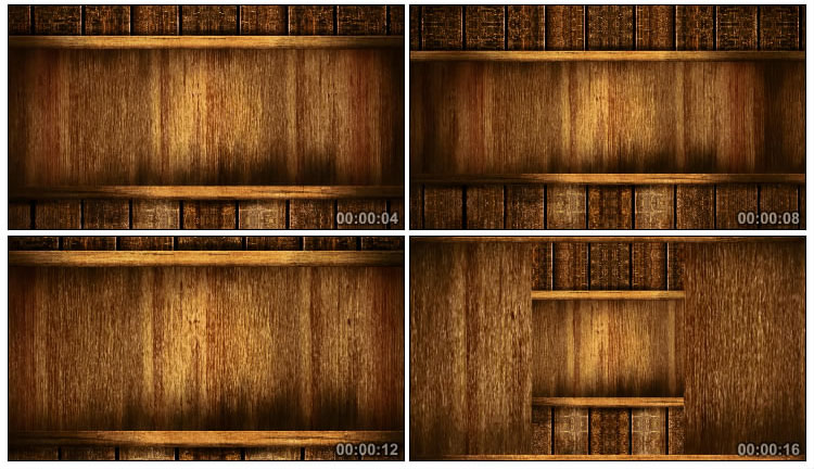 木头木纹木板背景视频素材