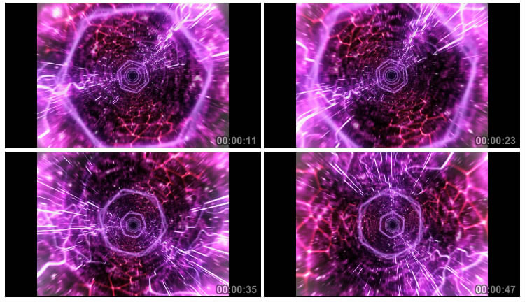 时空穿越电弧闪烁视频素材