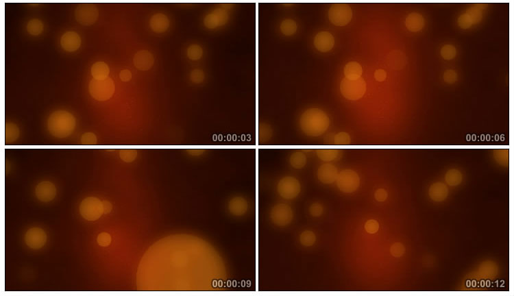 光斑光圈圆斑模糊虚化抽象粒子视频素材